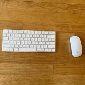 Combo APPLE Wireless Magic Mouse + Mac Wireless Aluminium Keyboard